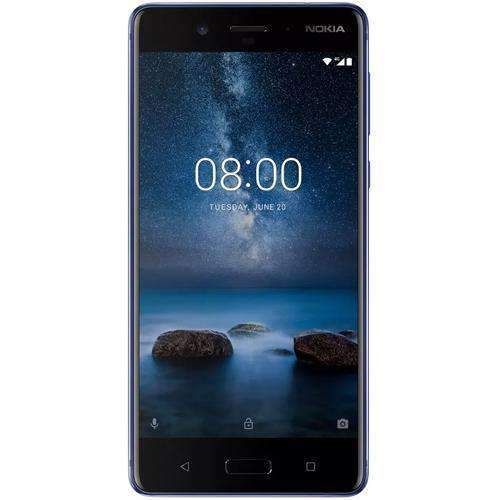 Nokia 8 64GB Polished Blue Sim Free cheap
