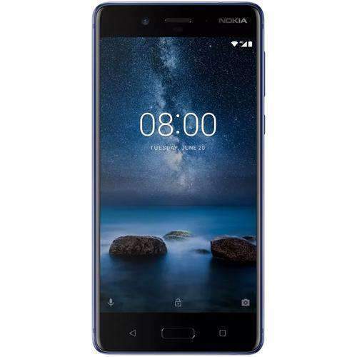 Nokia 8 64GB Polished Blue Sim Free cheap