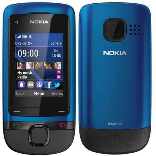 Nokia C2-05 Dark Grey Unlocked - Refurbished Excellent Sim Free cheap