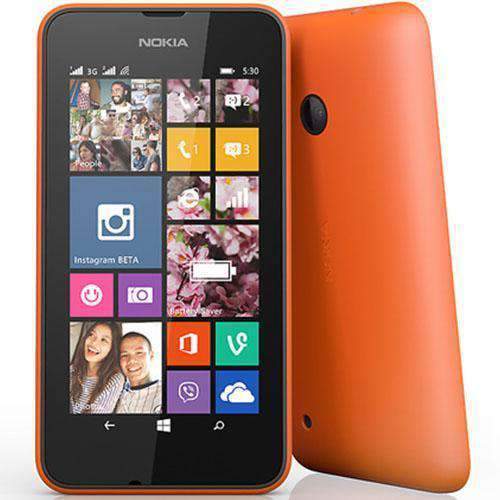 Nokia Lumia 530 4GB Bright Orange Unlocked - Refurbished Very Good Sim Free cheap