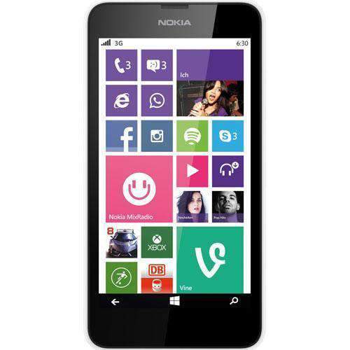 Nokia Lumia 630 8GB White Unlocked - Refurbished Very Good Sim Free cheap
