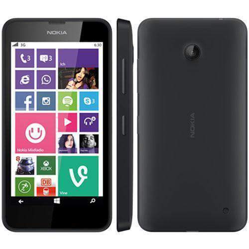 Nokia Lumia 630 Dual SIM 8GB Black Unlocked - Refurbished Excellent - UK Cheap