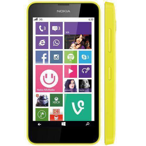 Nokia Lumia 630 Smartphone Bright Yellow Unlocked - Refurbished Excellent Sim Free cheap