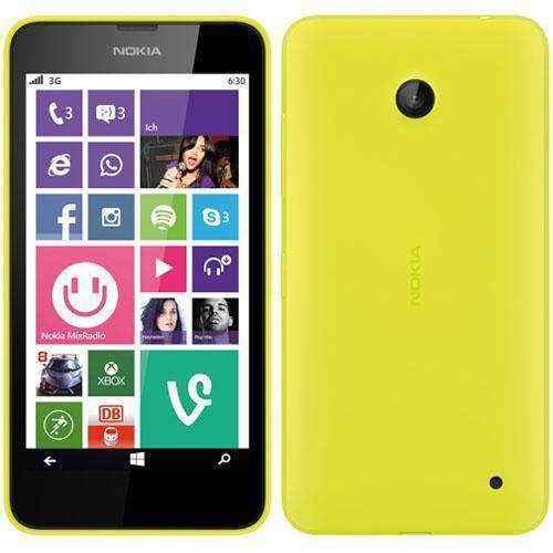 Nokia Lumia 630 Smartphone Bright Yellow Unlocked - Refurbished Excellent Sim Free cheap