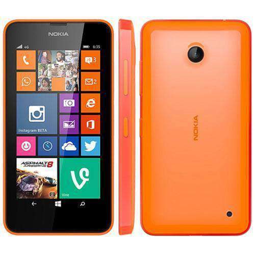 Nokia Lumia 635 8GB Bright Orange Unlocked - Refurbished Excellent Sim Free cheap
