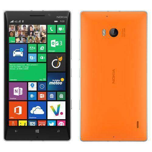 Nokia Lumia 930 32GB Black/Orange - Refurbished Excellent (Custom Made) Sim Free cheap