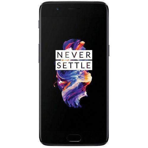 OnePlus 5 Dual SIM 128GB Midnight Black Sim Free cheap