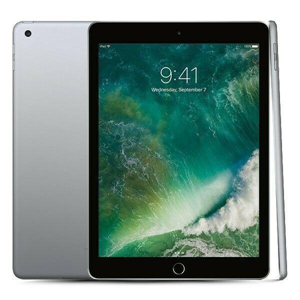 Apple iPad 5th Gen 32GB WiFi + 4G Silver Refurbished Excellent