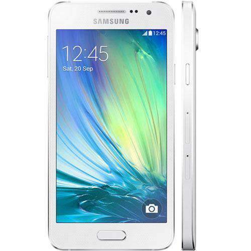 Samsung Galaxy A3 16GB (2015) Pearl White Unlocked - Refurbished Very Good Sim Free cheap