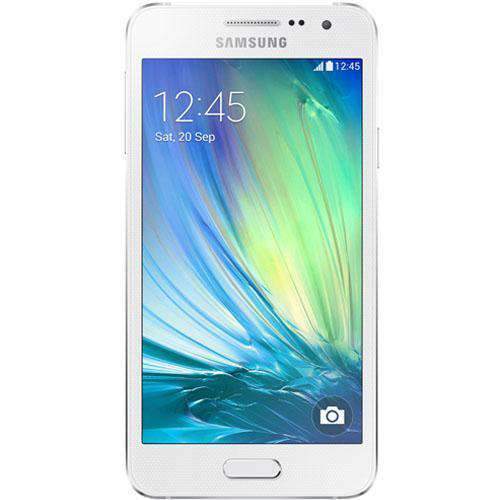 Samsung Galaxy A3 16GB (2015) Pearl White Unlocked - Refurbished Very Good Sim Free cheap