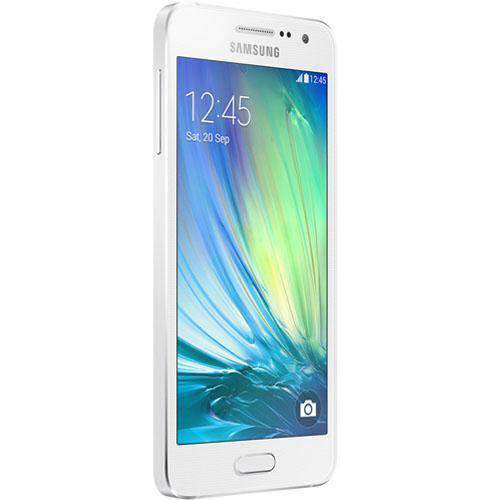 Samsung Galaxy A3 16GB (2015) Pearl White Unlocked - Refurbished Very Good Sim Free cheap
