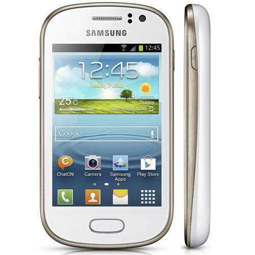 Samsung Galaxy Fame 4GB Pearl White Unlocked - Refurbished Excellent Sim Free cheap