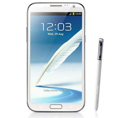 Samsung Galaxy Note 2 16GB Marble White Unlocked - Refurbished Good Sim Free cheap