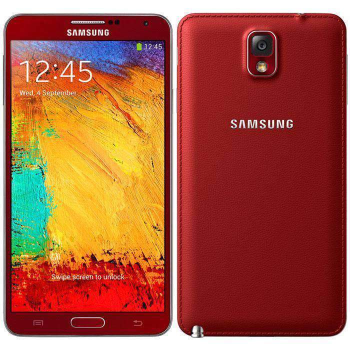 Samsung Galaxy Note 3 32GB Merlot Red Unlocked - Refurbished Very Good Sim Free cheap