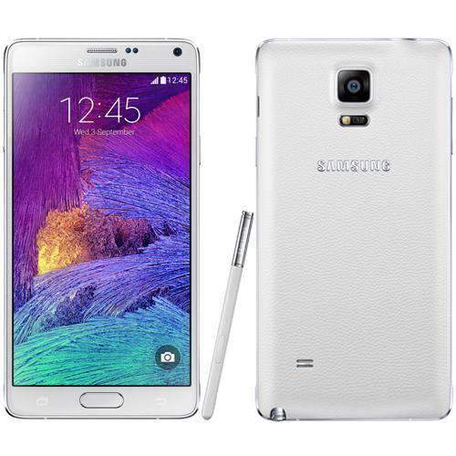 Samsung Galaxy Note 4 32GB Frost White Unlocked - Refurbished Very Good Sim Free cheap