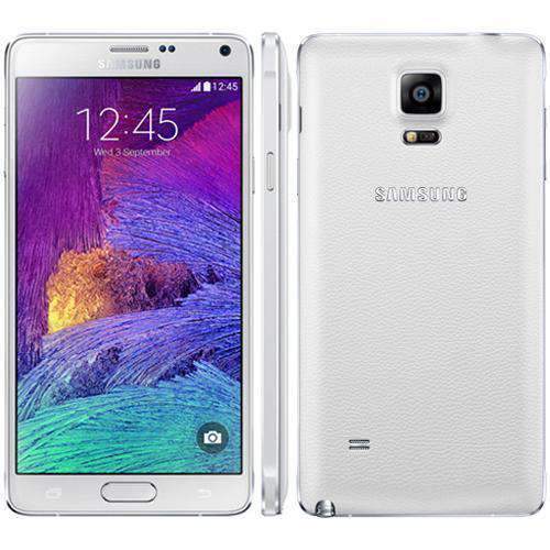 Samsung Galaxy Note 4 32GB Frost White Unlocked - Refurbished Very Good Sim Free cheap