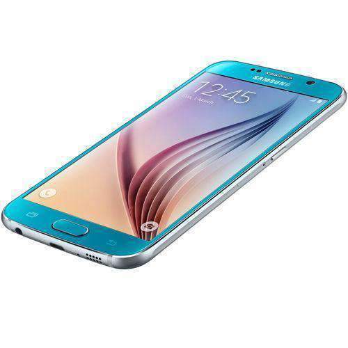 Samsung Galaxy S6 32GB Blue Topaz Unlocked - Refurbished Excellent