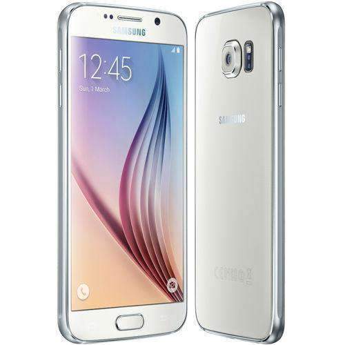 Samsung Galaxy S6 32GB White Pearl Unlocked - Refurbished Excellent Sim Free cheap