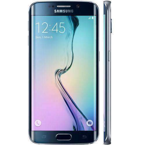 Samsung Galaxy S6 Edge 64GB Black Sapphire Unlocked - Refurbished Good Sim Free cheap