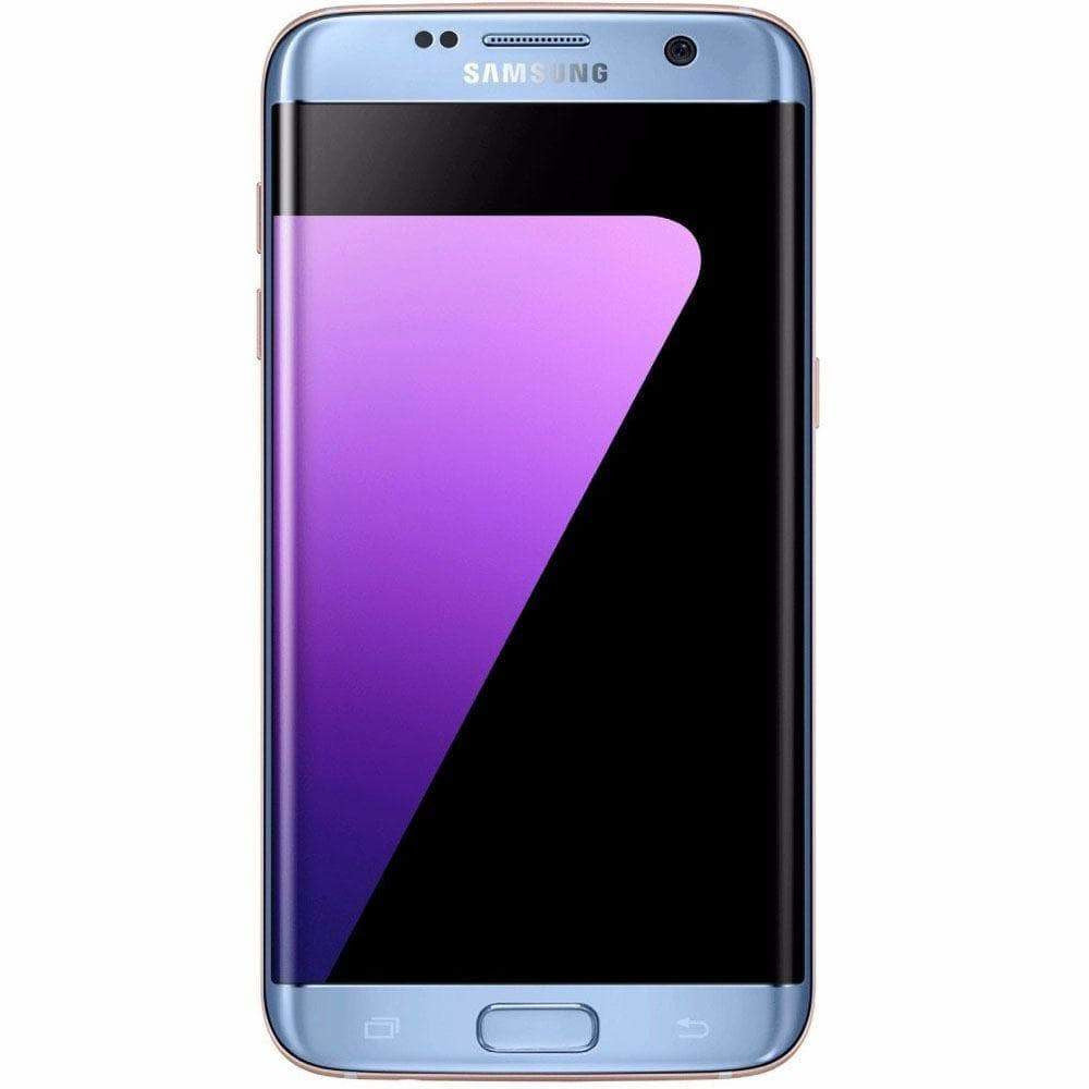 Samsung Galaxy S7 Edge 32GB Coral Blue (O2 Locked) - Refurbished Very Good Sim Free cheap
