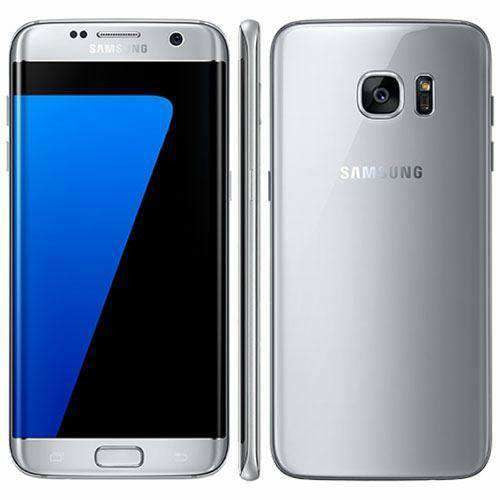 Samsung Galaxy S7 Edge 32GB, Silver Titan (Unlocked) - Refurbished Good Sim Free cheap