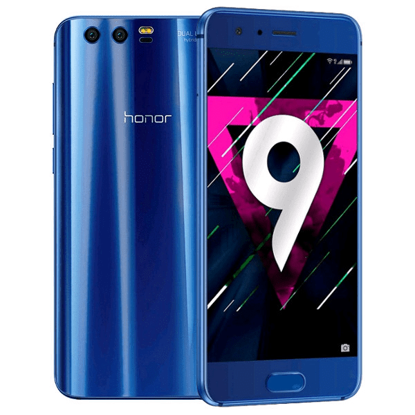 Huawei Honor 9 64GB Dual SIM Sapphire Blue Unlocked Refurbished Pristine