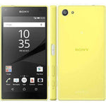 Sony Xperia Z5 Compact 32GB Yellow 02 Locked- Refurbished Good Sim Free cheap