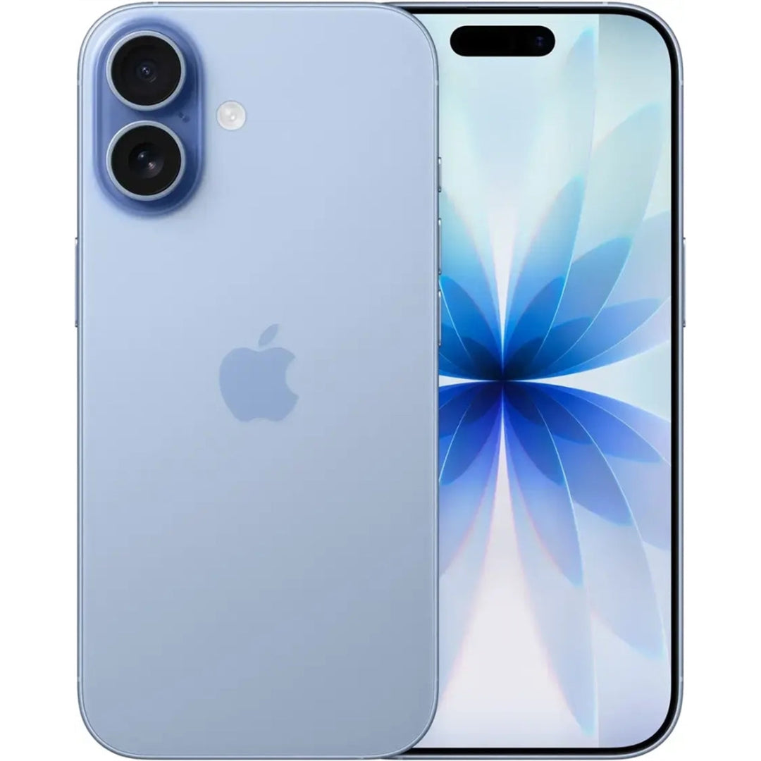 Refurbished Apple iPhone 17 5G SIM free smartphone with sleek design and large display, shown from the front.