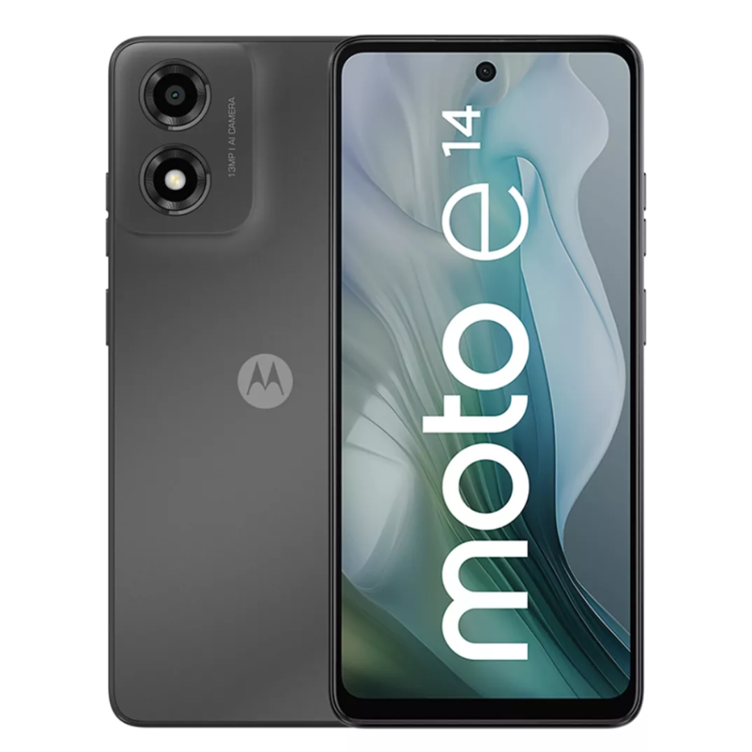 Motorola Moto E14 64GB Graphite Grey Unlocked Refurbished Excellent