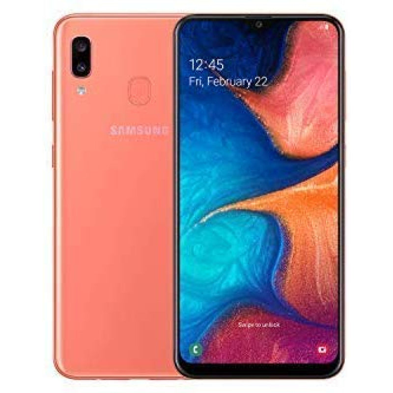 Samsung Galaxy A20e 32GB, Coral Unlocked Refurbished Excellent