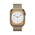 Apple Watch Series 8 GPS + Cellular 45mm gold stainless steel refurbished smartwatch