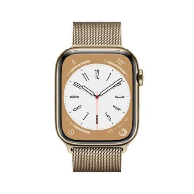 Apple Watch Series 8 GPS + Cellular 45mm gold stainless steel refurbished smartwatch