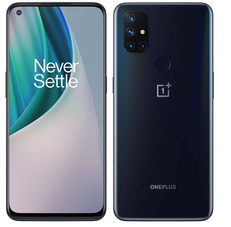 Oneplus Nord N10 128GB, Midnight Ice (5G) Unlocked Refurbished Good