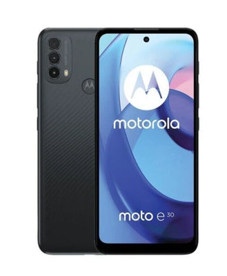 Motorola E30 32GB, Black Unlocked Refurbished Good