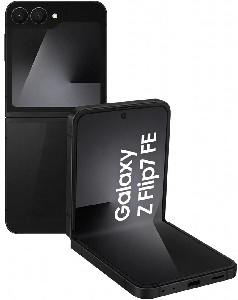 Samsung Galaxy Z Flip7 FE 128GB (Dual SIM) Black Unlocked Refurbished Excellent