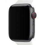 Refurbished Apple Watch Series 6 GPS 40mm in Space Grey Aluminum with digital display and fitness tracking features.