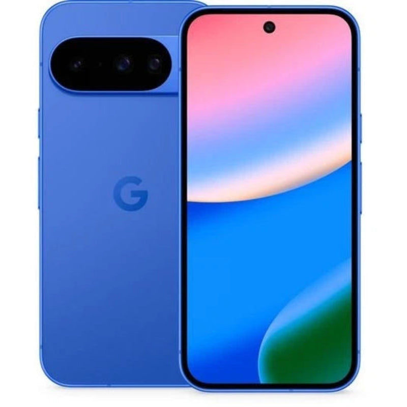 Refurbished Google Pixel 10 5G smartphone with sleek design, front and back views, showcasing the Google branding.