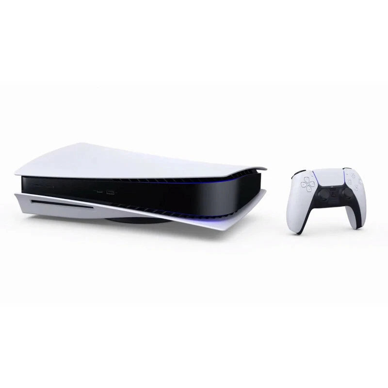 Sony PlayStation 5  PS5 Disc-Free 825GB White Console + Controller Refurbished Good