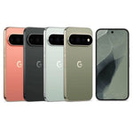 Refurbished Google Pixel 11 Pro XL smartphone with large screen and sleek design, showing front view with display turned on.