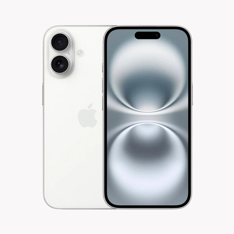 Refurbished Apple iPhone 16 Plus 5G smartphone with large screen and sleek design, displaying a vibrant home screen.