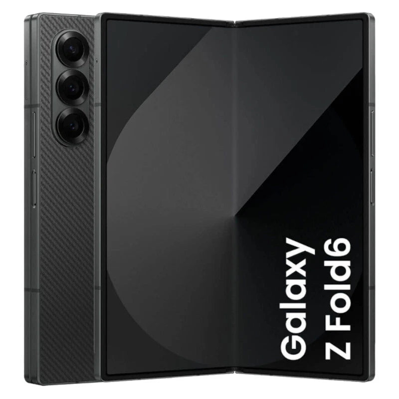 Samsung Galaxy Z Fold6 5G refurbished unlocked foldable smartphone with sleek design and large display.