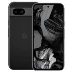 Refurbished Google Pixel 8a 5G smartphone with unlocked SIM-free variant, showing the front display and sleek design.