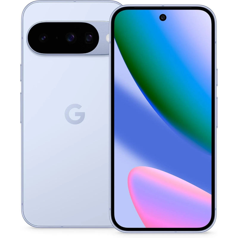 Refurbished Google Pixel 10 5G smartphone with sleek design, front and back views, showcasing the Google brand and display screen