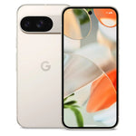 Refurbished Google Pixel 9 5G smartphone, unlocked and SIM-free, showing the front display and sleek design.
