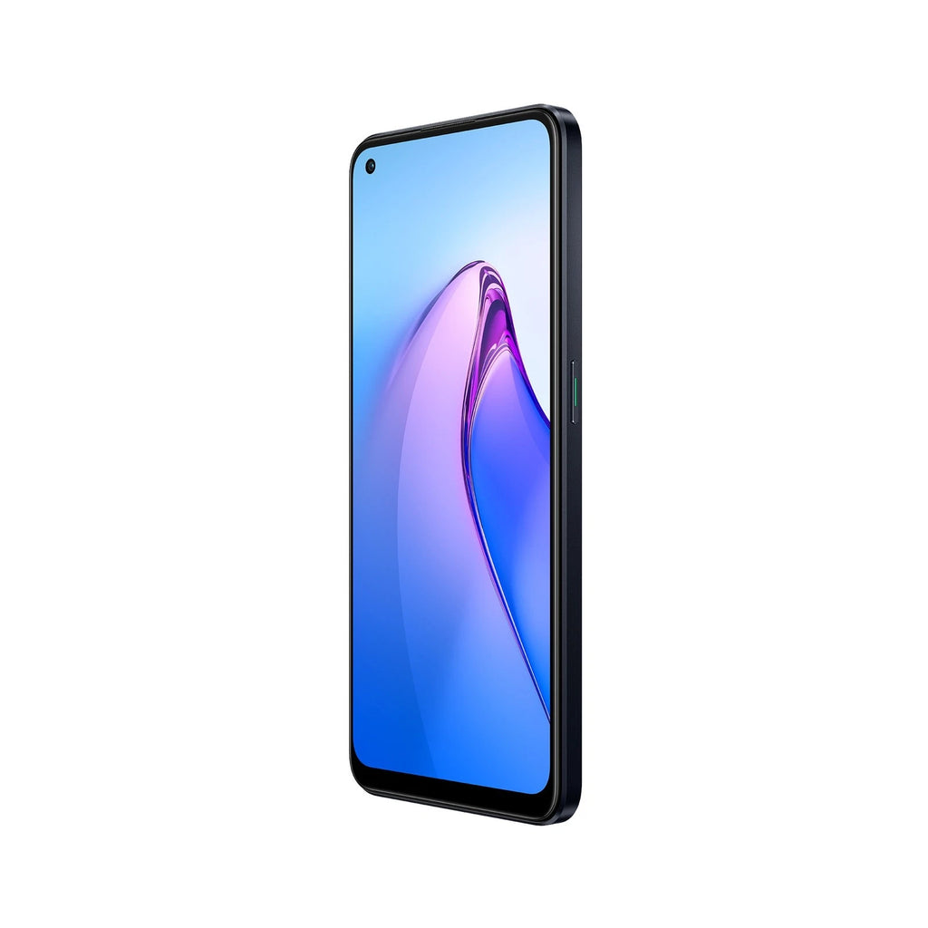 Refurbished Oppo Reno 8 256GB Shimmer Black 5G SIM Free UK | 12M ...