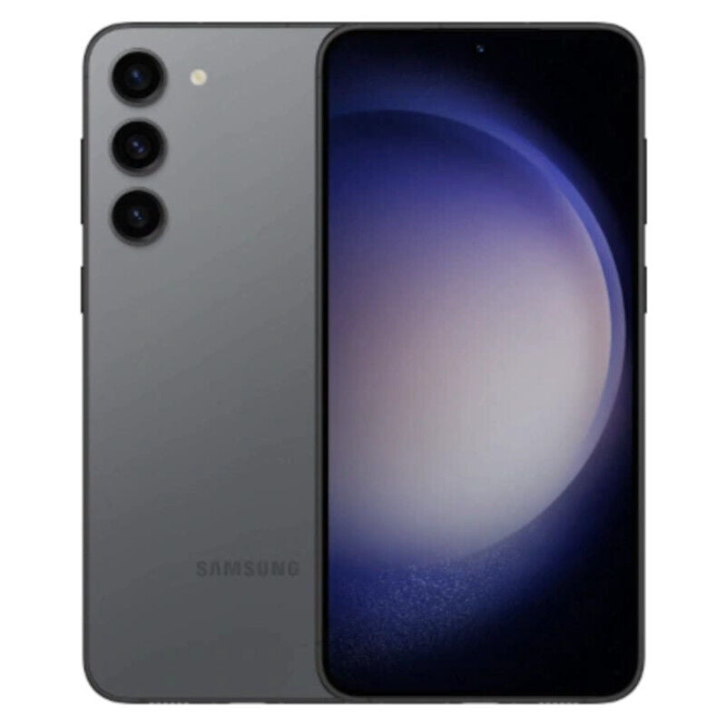Refurbished Samsung Galaxy S23 Plus 5G smartphone with large display and sleek design, SIM free variant.