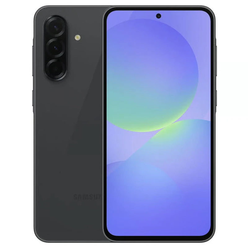 Refurbished Samsung Galaxy A36 SIM free smartphone with a sleek display and modern design, shown in the product image.