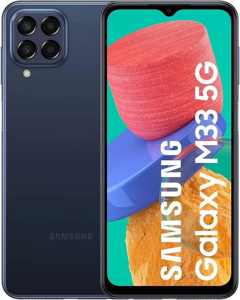 Samsung Galaxy M33 (5G) 128GB, Blue Unlocked Refurbished Good