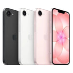 Refurbished Apple iPhone 17e 5G smartphone with sleek design and dual cameras, SIM free and ready for use.