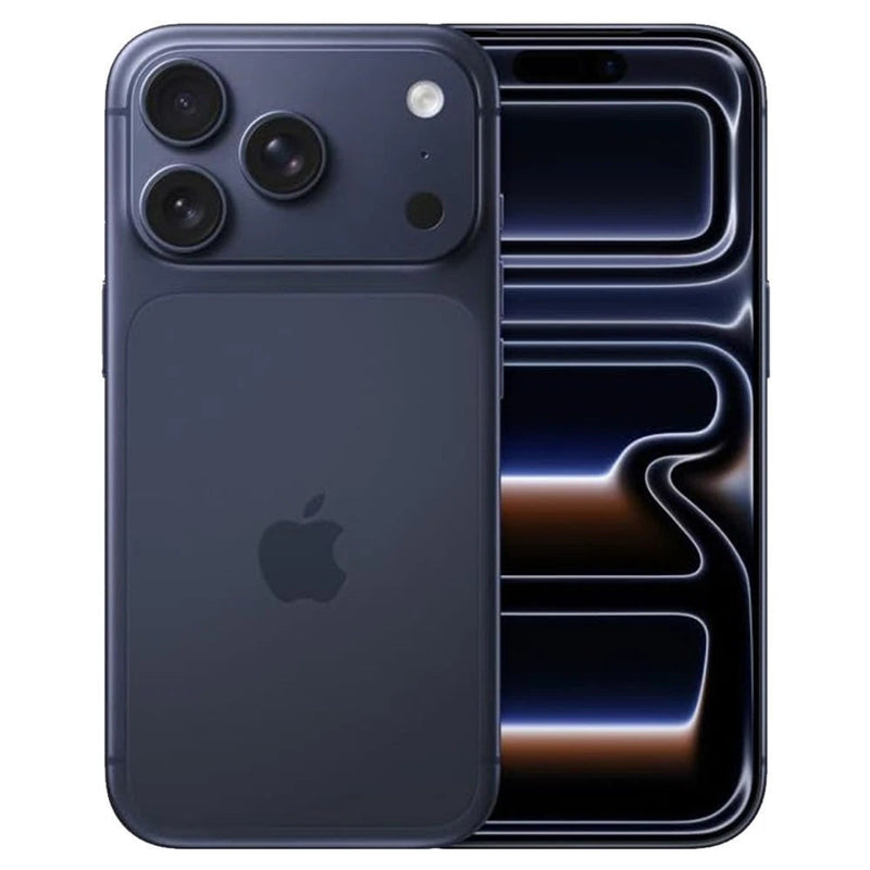 Refurbished Apple iPhone 17 Pro 5G with sleek design, featuring a large display and triple camera system.